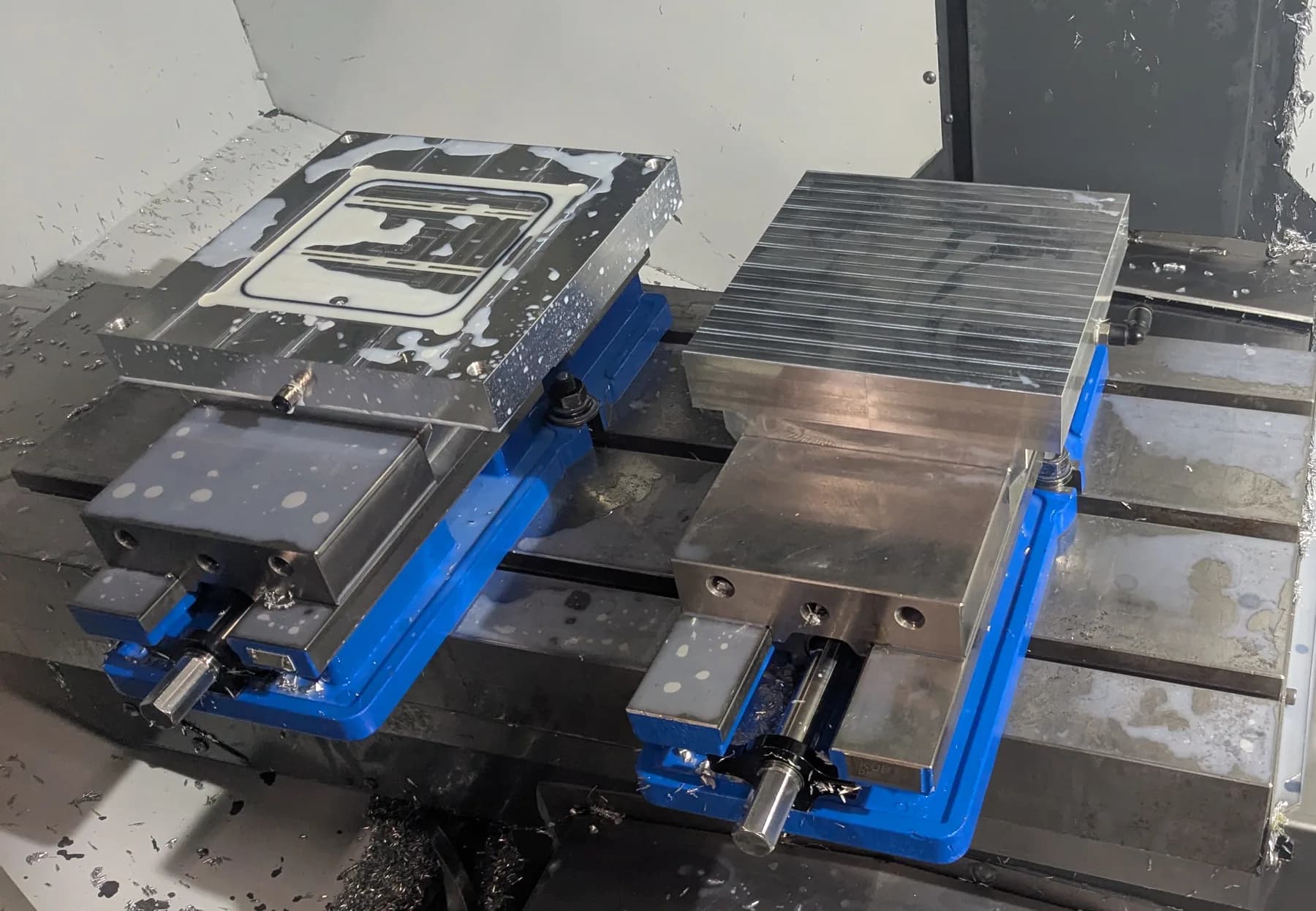 Recent machined work