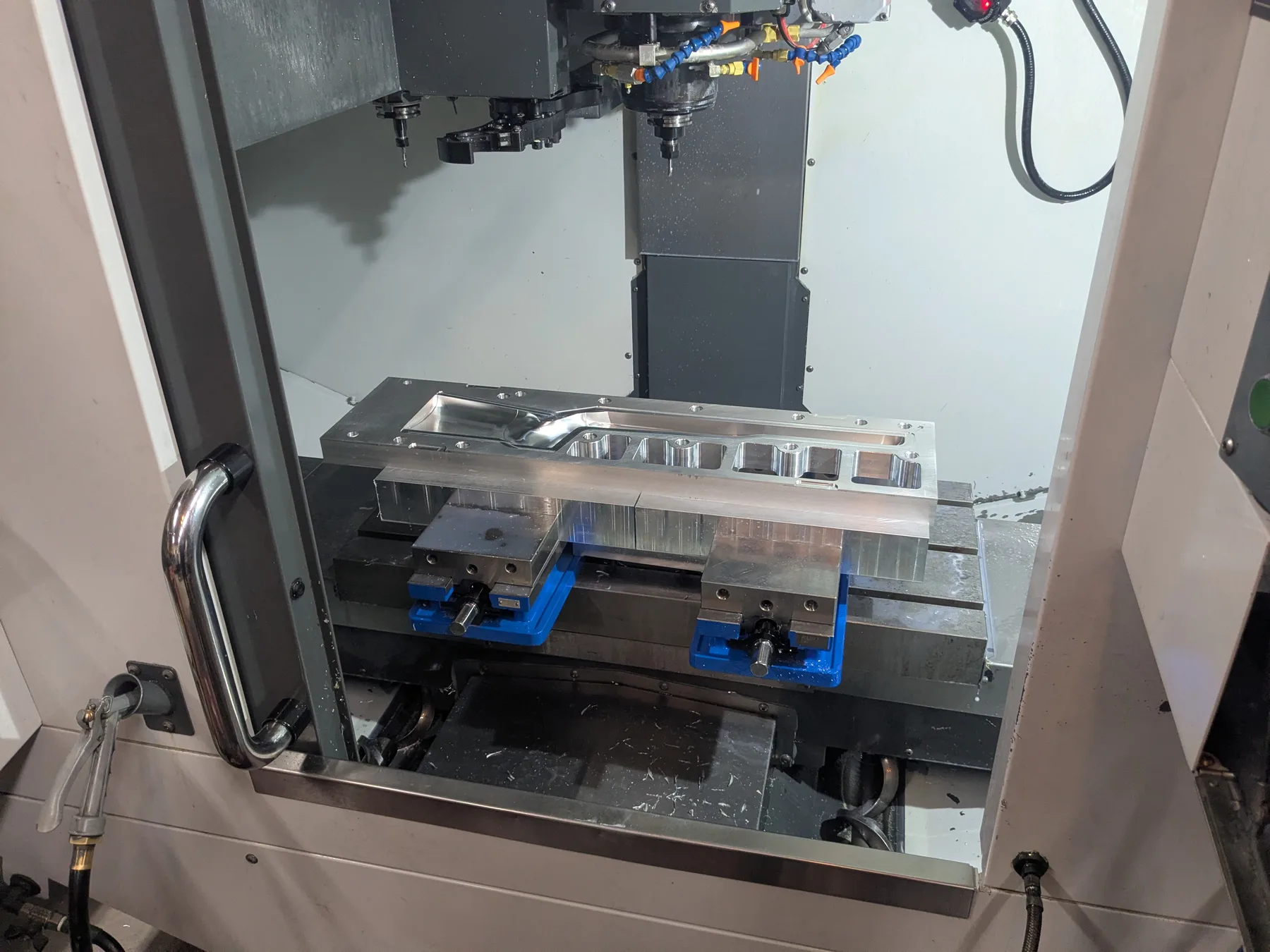 Recent machined work