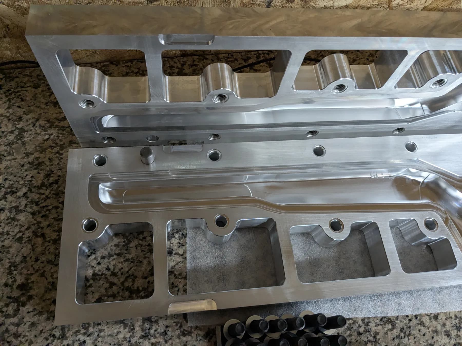 Recent machined work
