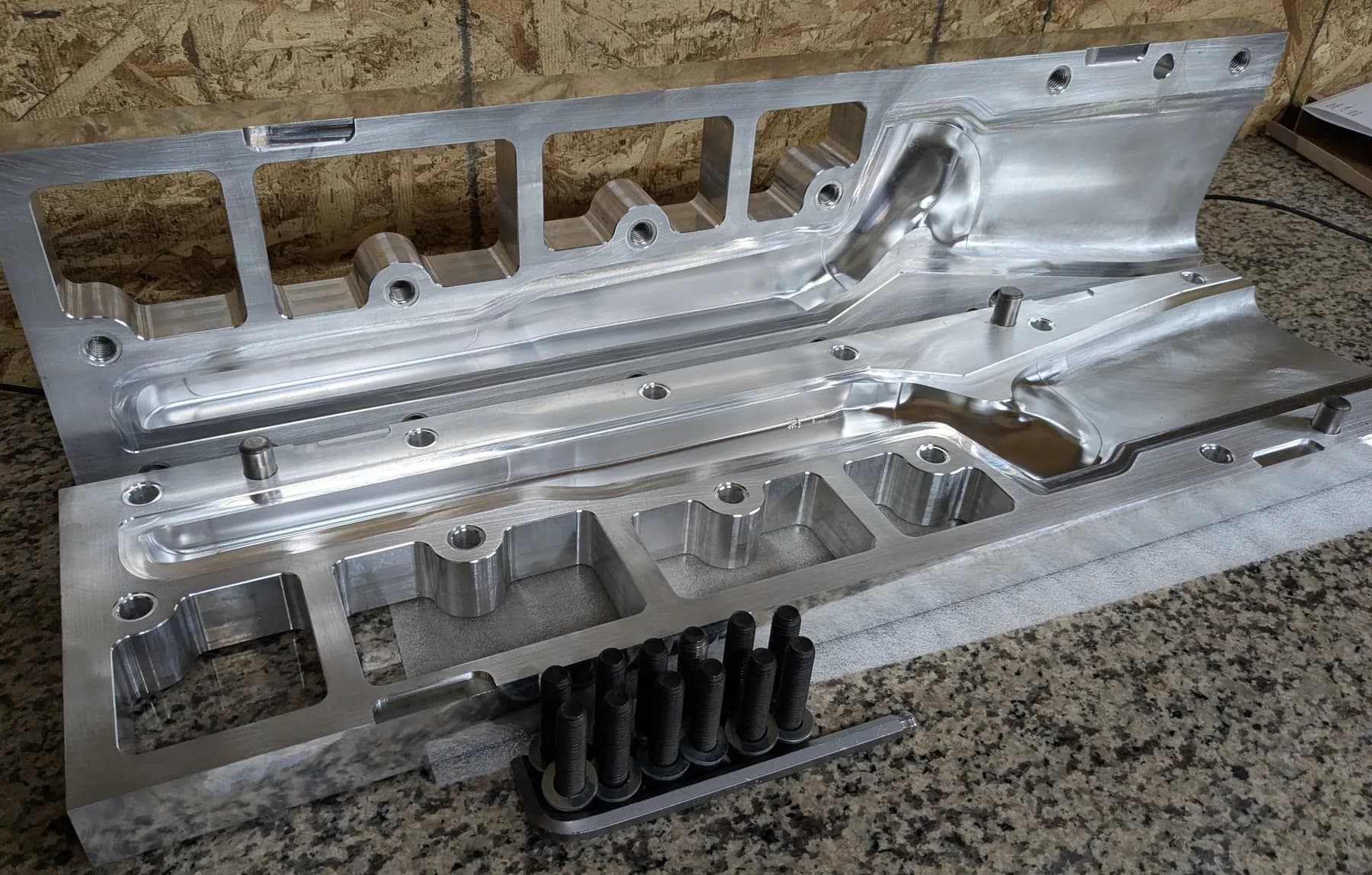Recent machined work
