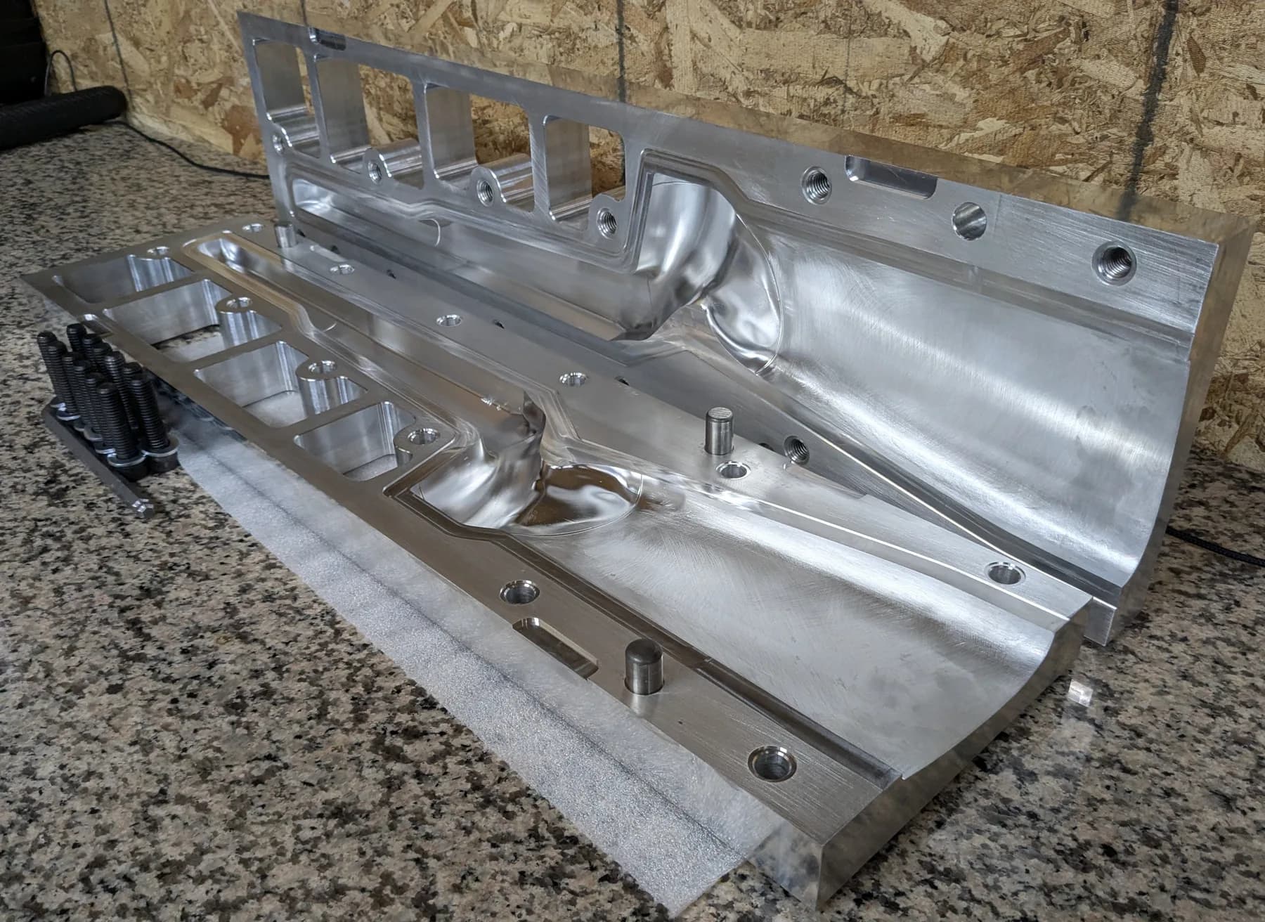 Recent machined work