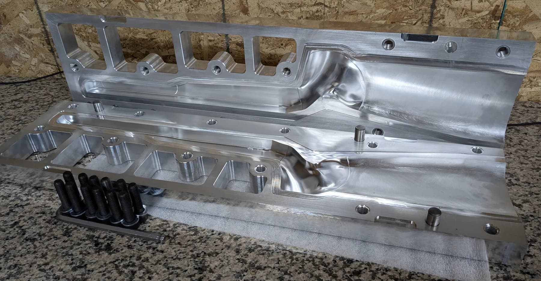 Recent machined work